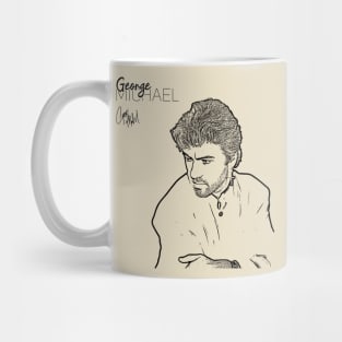 George Michael | Stay cool | White Mug